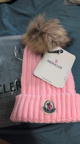 Moncler berretto donna rosa