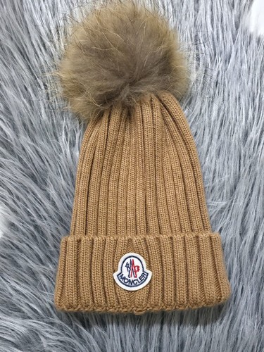 Cappello moncler marrone con - marrone,