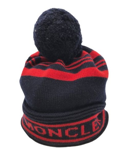 Moncler berretto navy rosso - x,